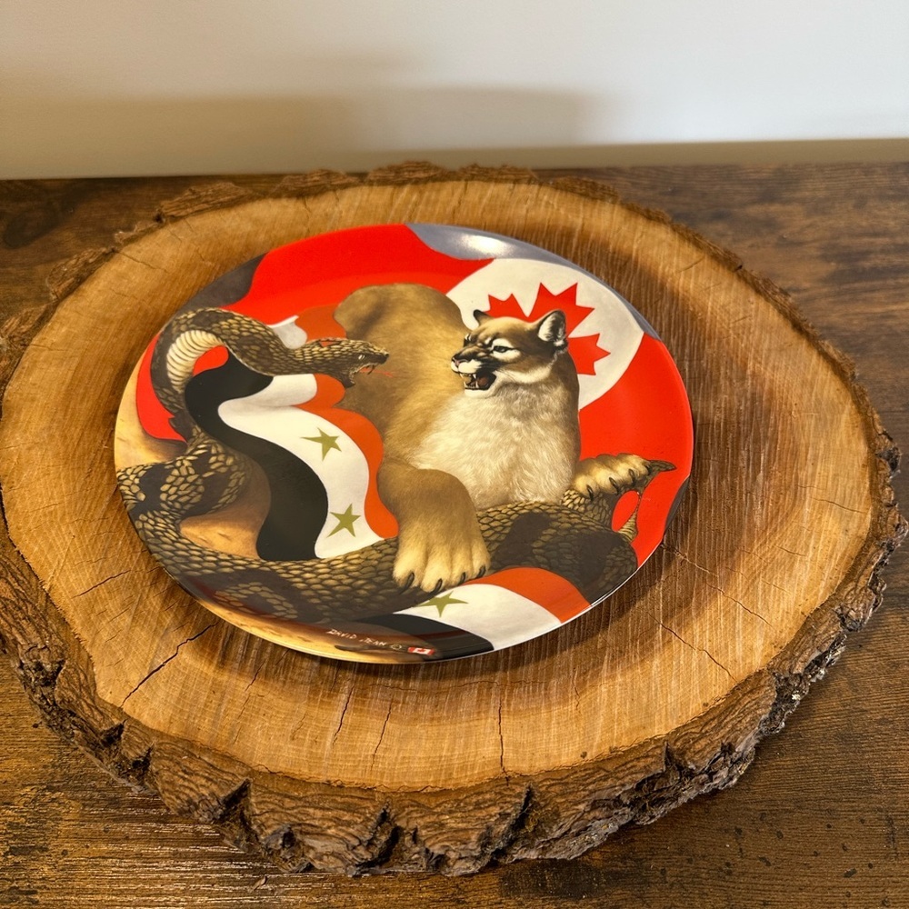 Operation Desert Storm Collector Plate Canada Protector of Freedom David Jean